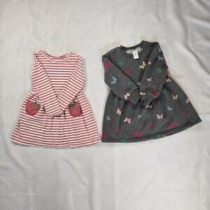 Carter's Bundle Of Two Toddler Dresses. Size 24 Months